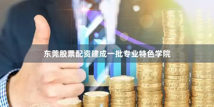 东莞股票配资建成一批专业特色学院