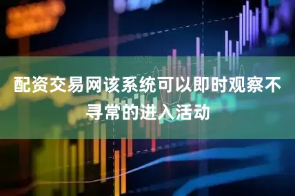 配资交易网该系统可以即时观察不寻常的进入活动